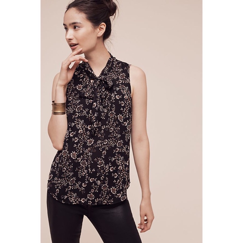 Anthropologie Meadow Rue Violette Blouse M